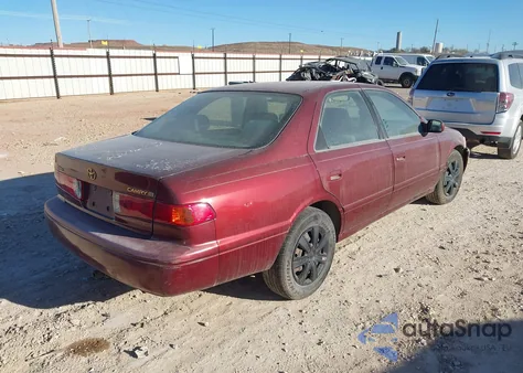 2000 Toyota Camry Le из США, поврежденный, VIN JT2BG22K3Y0423349